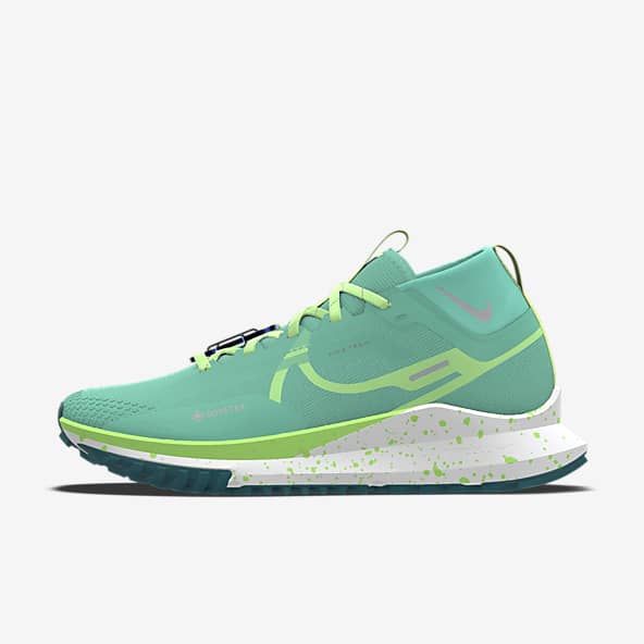 Nike green mesh trainers new arrivals